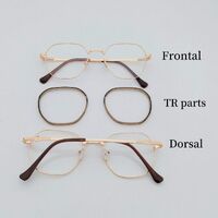 Оправа металлическая ультратонкая женская с флексом Wilibolo K6803