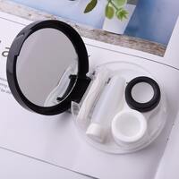 Набор для контактных линз складной с зеркалом и пинцетом DIY619