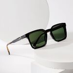 Plastic + metal square sunglasses for men Elit 3631-EL
