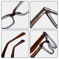 TR90 plastic frame or glasses with blue light protection, with spring hinges FA87250