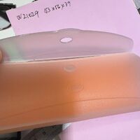Plastic glasses case W21029, 153*56*39 mm