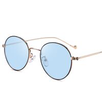 Очки металлические фотохромные с защитой от синего света 9630-3-GT