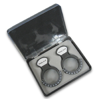 Eyeglass clip-on for trial lenses, set of 2 pieces TC-1D