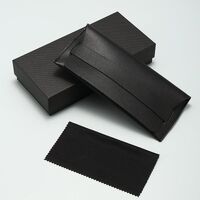 Sunglasses and eyeglasses hard shell case + extra kit AL678889012260