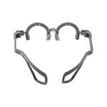 Оправа детская пробная силиконовая полуободковая для подбора очков STF5270-H Black (PJ080) с размерами от 52 до 70 мм