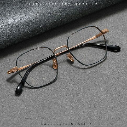 Metal pure titanium frame SANTA 纯钛22230