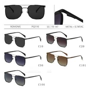 Polarized metal sunglasses for men Romonis PS2110-R