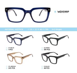 Plastic acetate eyeglasses frame WD1599P