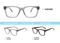 Plastic acetate eyeglasses frame for men WD1498