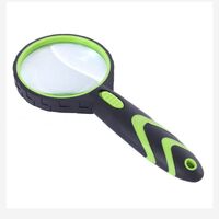 Magnifier with universal backlight, magnifying glass with handle LS75-LED-XX, diameter 75 mm, magnification: 10Х