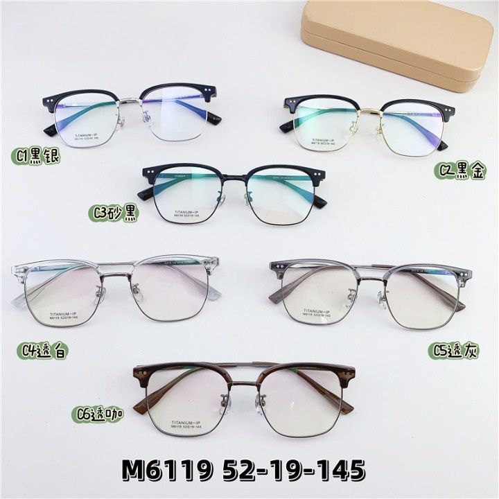 Hybrid metal + TR90 frame SANTA M6119