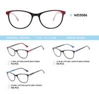 Plastic frames for glasses acetate material WD3086