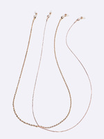 Акриловая цепочка для очков черного цвета GM156