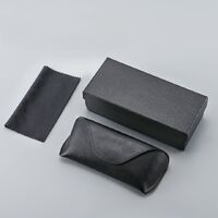Sunglasses and eyeglasses hard shell case + extra kit JQ00188