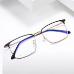 Metal glasses with blue light and UV protection 9661-2-GT