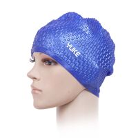 Silicone waterproof swimming cap for adults 水滴帽-YU