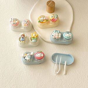 Мини-набор для мягких контактных линз выдвижной W-CT22爱心花狗