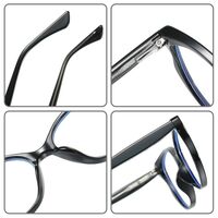 TR90 plastic frame or glasses with blue light protection, with spring hinges FA23002