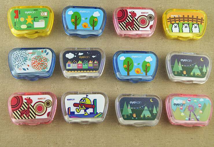 Mini set for a soft contact lens (Kits for contact lenses) A8101-1