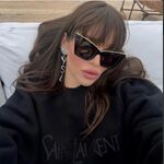 Plastic cat-eye sunglasses for women Elit 098-EL