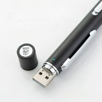 Rechargeable medical diagnostic keychain flashlight with white and yellow light ZK1958