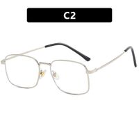 Metal glasses with blue light protection for men 9166-PN