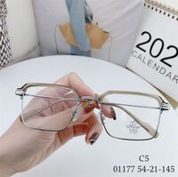 Hybrid frame, metal + TR90, with Blue Block coating SANTA 01177