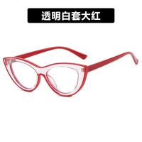 Plastic TR90 glasses with blue light protection for women 25203-PN