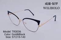 Metal + TR90 ultrathin women's frames with spring hinges Wilibolo TR3036