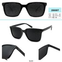 黑框多孔镜 Перфорационные очки-тренажёры Mystery 28008T (чехол и инструкция в комплекте)