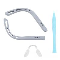 Kit: Silicone glasses sleeves, 60*42 mm + silicone nose pad + accessories (price per set)