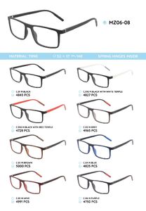 Оправа пластиковая из материала TR-90 с флексом MZ06-08