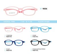 TR90 plastic eyeglasses frame for kids 9006