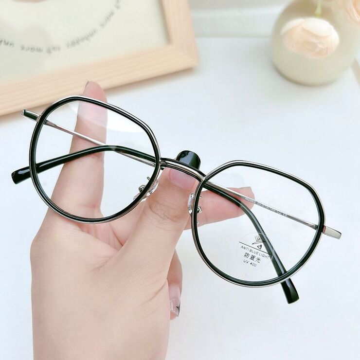 Combined frame (metal + TR90) with Blue Ray Cut protection lenses MAMO M2969