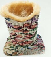 Eyeglasses and accessories plush case stand holder H001-1-HE