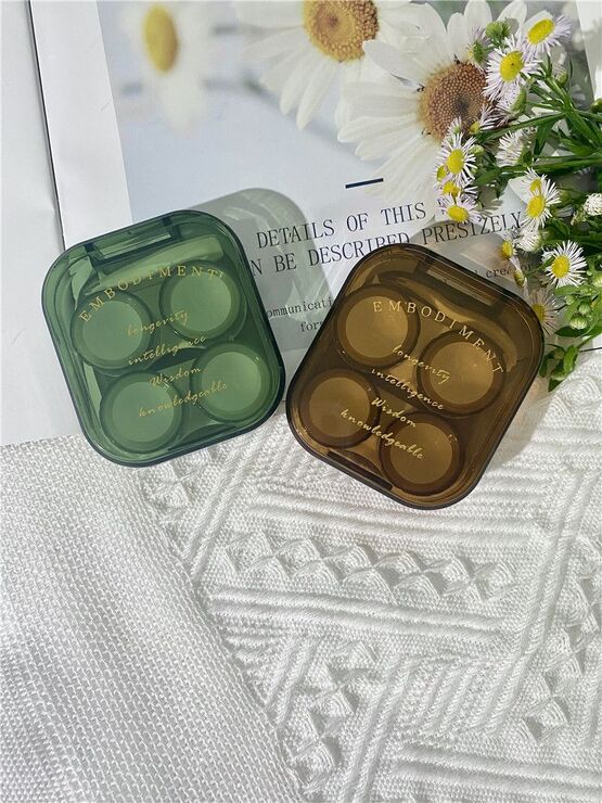 Contact lens cases AS719, 2pcs