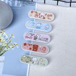 Plastic tweezers with individual pencil-box packaging SO103C, size 5.6 cm