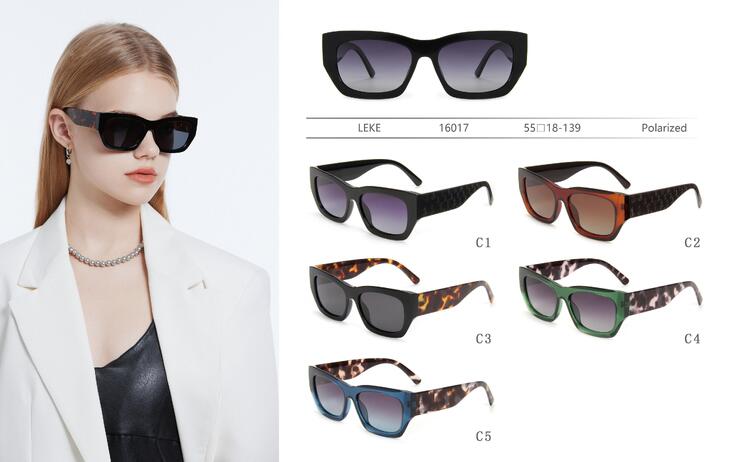 Солнцезащитные поляризационные пластиковые очки Leke LK16017