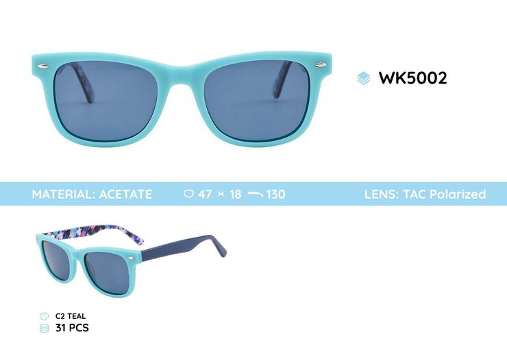 Acetate frames polarized sunglasses WK5002