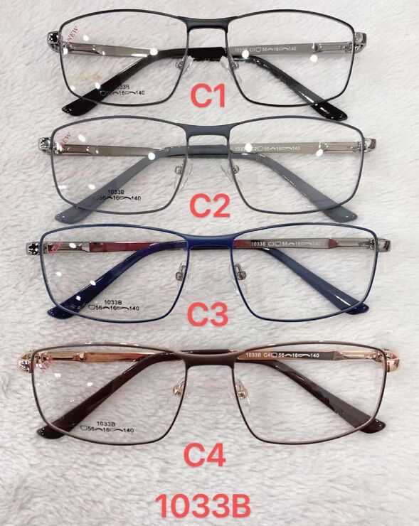 Metal frames for glasses 1033B