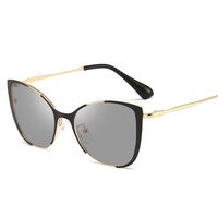 Очки металлические фотохромные с защитой от синего света 9713-GT