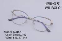 Metal ultrathin frames Wilibolo, with rhinstouns K9857