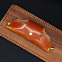 Genuine leather glasses case ZY002