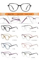 Plastic TR90 frame for women with spring hinges SY1002-DA