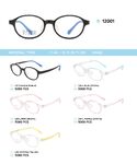 TR90 plastic eyeglasses frame for kids 12001