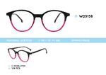 Plastic acetate eyeglasses frame for women WD3158