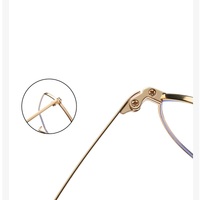 Blue Block metal TR90 glasses with blue light protection F2101