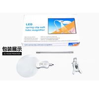 Tabletop magnifying glass with backlight 4B-4A-XX, magnification: 2X, 6X