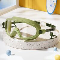 Swimming waterproof anti-fog goggles for kids (3-16 years), with earplugs, YJ6018-YU