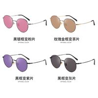 Photochromic glasses with blue light and UV protection 9611-GT